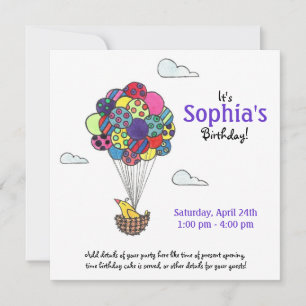 On Y Va, Invitation À La Fête D'Anniversaire
