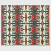 Onaangedaan door uitdaging cadeaupapier (Vlak)