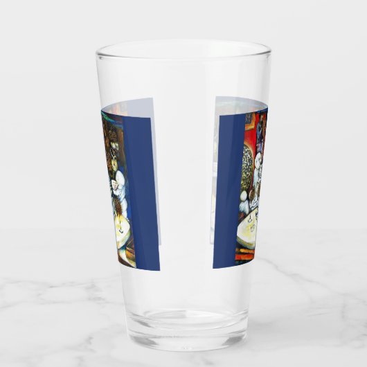 Onaangedaan door uitdaging glas (Rechts)