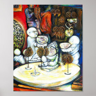 Onaangedaan door uitdaging poster