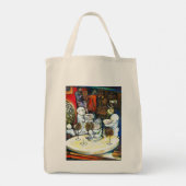 Onaangedaan door uitdaging tote bag (Achterkant)