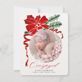 Onaangekondigde foto's op feestdagen feestdagenkaart (Voorkant)