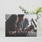 Onaangekondigde foto's op feestdagen feestdagenkaart (Staand voorkant)