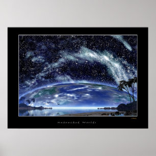 Onaangeroerde werelden poster