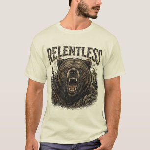Onaantastbaar beren vintage grafische T-shirt