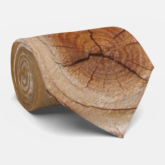 Onafgewerkt Pijnhout Carpenter Stropdas (Opgerold)