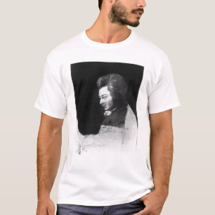 Onafgewerkt portret van Wolfgang Amadeus Mozart T-shirt