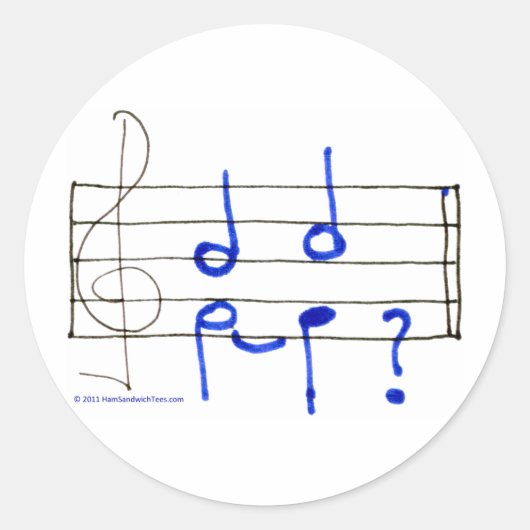 Onafgewerkte zaken ronde sticker (Voorkant)