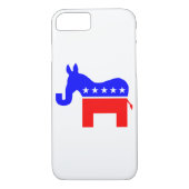 ONAFHANKELIJK EN BIPARTISAN - Donkey/olifant hybri Case-Mate iPhone Case (Achterkant)
