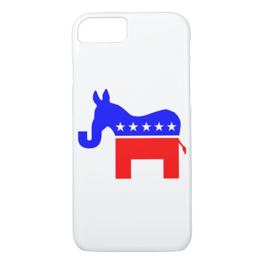 ONAFHANKELIJK EN BIPARTISAN - Donkey/olifant hybri Case-Mate iPhone Case (Achterkant)