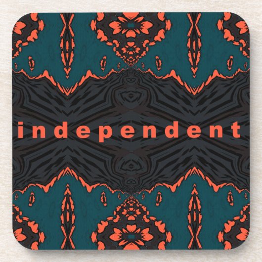 Onafhankelijk en trots onderzetter (Voorkant)