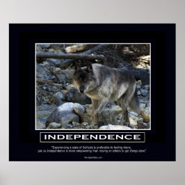 ONAFHANKELIJK MOTIVATIE POSTER