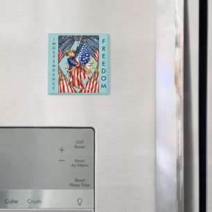 onafhankelijkheid en vrijheid magneet
