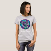 Onafhankelijkheid Mandala ~ Wees de verandering in T-shirt (Voorkant volledig)