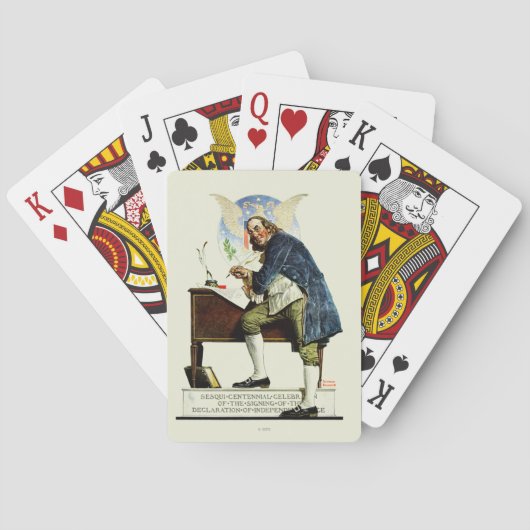 Onafhankelijkheid Pokerkaarten (Achterkant)