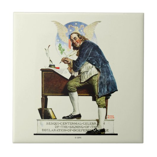 Onafhankelijkheid Tegeltje (Voorkant)