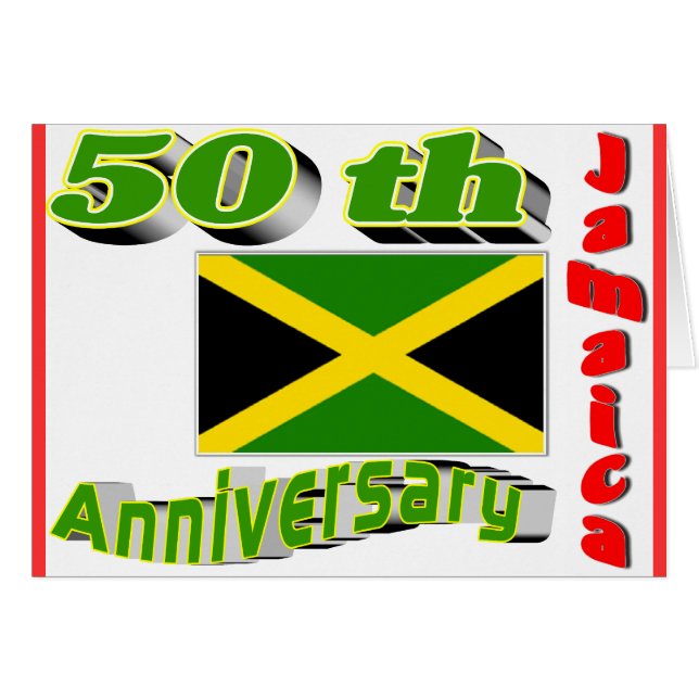 onafhankelijkheid van Jamaica (Voorkant Horizontaal)