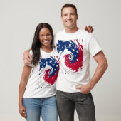 Onafhankelijkheidscirkel T-shirt (Unisex)