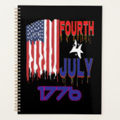 Onafhankelijkheidsdag 1776 planner (Voorkant)