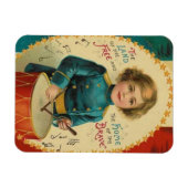 Onafhankelijkheidsdag 4 juli 1776 Drummer Girl Magneet (Horizontaal)