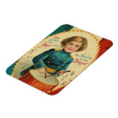 Onafhankelijkheidsdag 4 juli 1776 Drummer Girl Magneet (Linkerzijde)