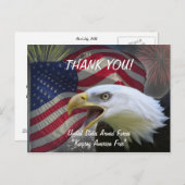 Onafhankelijkheidsdag 4 juli 2011 briefkaart (Voorkant / Achterkant)