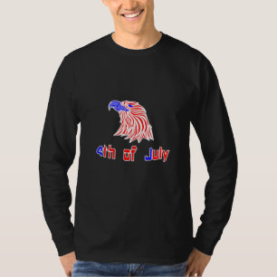 Onafhankelijkheidsdag 4 juli Eagle T-shirt
