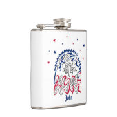 Onafhankelijkheidsdag Amerikaanse adelaar Heupfles (Rechts)