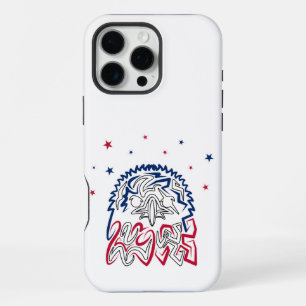 Onafhankelijkheidsdag Amerikaanse adelaar iPhone 16 Pro Max Hoesje