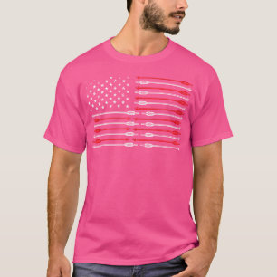 Onafhankelijkheidsdag Amerikaanse vlag Bowman Hunt T-shirt