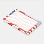 Onafhankelijkheidsdag Amerikaanse vlag Illustratie Post-it® Notes (Schuin)