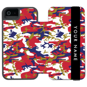 Onafhankelijkheidsdag Camouflage Jouw naam Persona