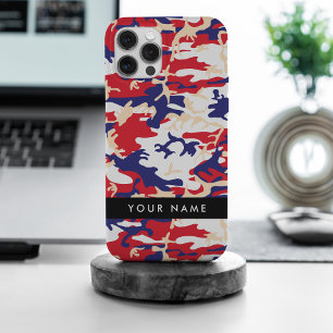 Onafhankelijkheidsdag Camouflage Jouw naam Persona iPhone 15 Pro Max Hoesje