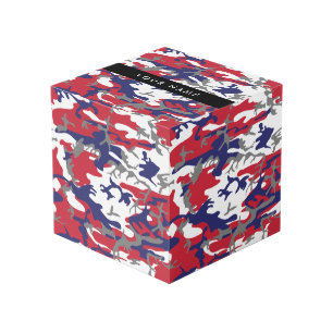 Onafhankelijkheidsdag Camouflage Jouw naam Persona Kubus
