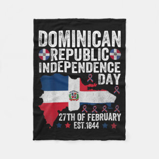 Onafhankelijkheidsdag Dominicaanse Republiek Domin Fleece Deken