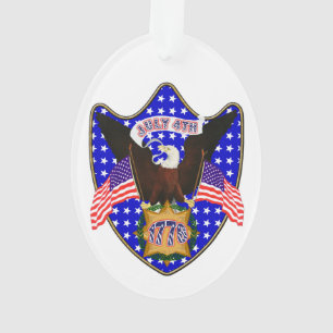 Onafhankelijkheidsdag Eagle Ornament