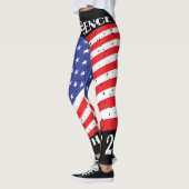 Onafhankelijkheidsdag en vierde juli 2017 leggings (Links)