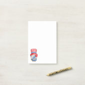Onafhankelijkheidsdag Gnome Post-it Notes (Op bureau)