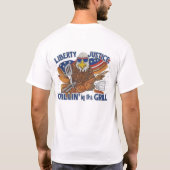 Onafhankelijkheidsdag Grappige Patriottische shirt (Achterkant)