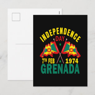 Onafhankelijkheidsdag Grenada Feestdagenkaart