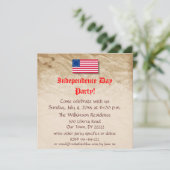 Onafhankelijkheidsdag Kaart (Staand voorkant)