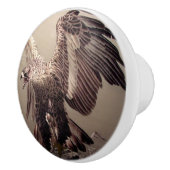 Onafhankelijkheidsdag Patriottische Amerikaanse Ad Keramische Knop (Rechts)