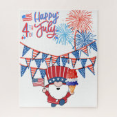 Onafhankelijkheidsdag puzzel legpuzzel (Verticaal)