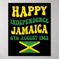 Onafhankelijkheidsdag Trotse Jamaicaanse vlag 6 au