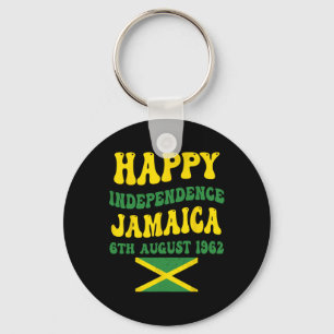 Onafhankelijkheidsdag Trotse Jamaicaanse vlag 6 au Sleutelhanger