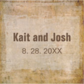 Onafhankelijkheidsverklaring 📜1776 Perkament Sticker (Voorkant)