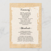 Onafhankelijkheidsverklaring 📜 1776 programma (Achterkant)