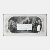 Onafhankelijkheidsverklaring: $ 2 Bill, Etsen Bureaumat (Keyboard & Muis)