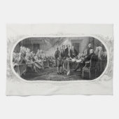 Onafhankelijkheidsverklaring: $ 2 Bill, Etsen Theedoek (Horizontaal)