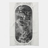 Onafhankelijkheidsverklaring: $ 2 Bill, Etsen Theedoek (Verticaal)